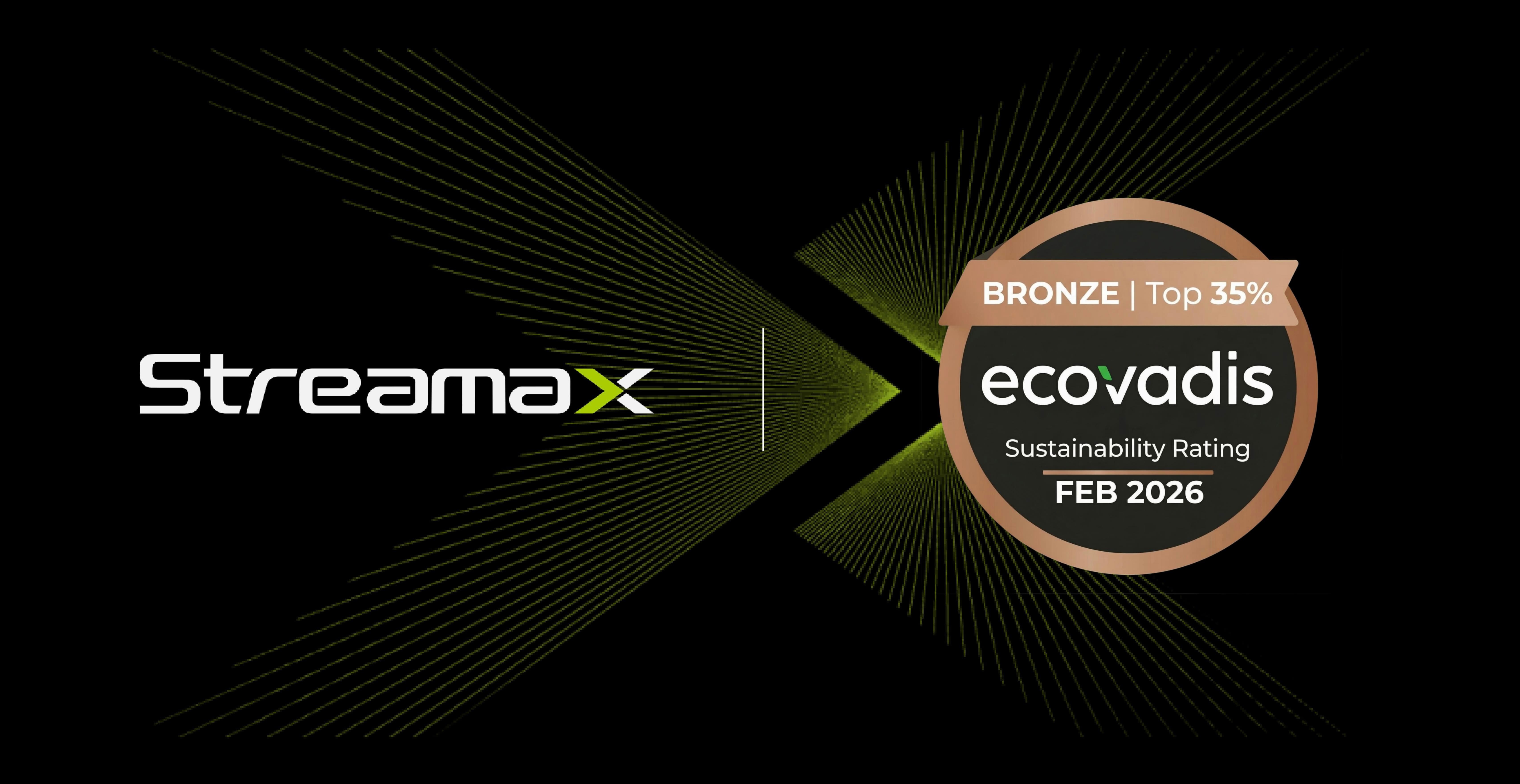 Streamax Electronics Earns EcoVadis Bronze Medal
